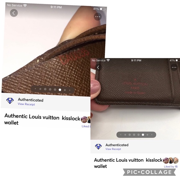Authentic Louis Vuitton Kisslock Wallet - Picture 13 of 16